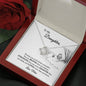 Gift For Daughter From Mom, Daughter Gift From Mom, Daughter Mother Necklace - Love Knot