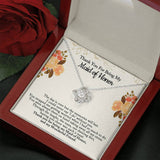 Maid of Honor Gift, Maid of Honor Necklace, Matron of Honor, Maid of Honor Thank You Gift, Thank You Gift From Bride