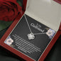 To My Girlfriend Necklace, Necklace For Girlfriend, Birthday Gift For Girlfriend