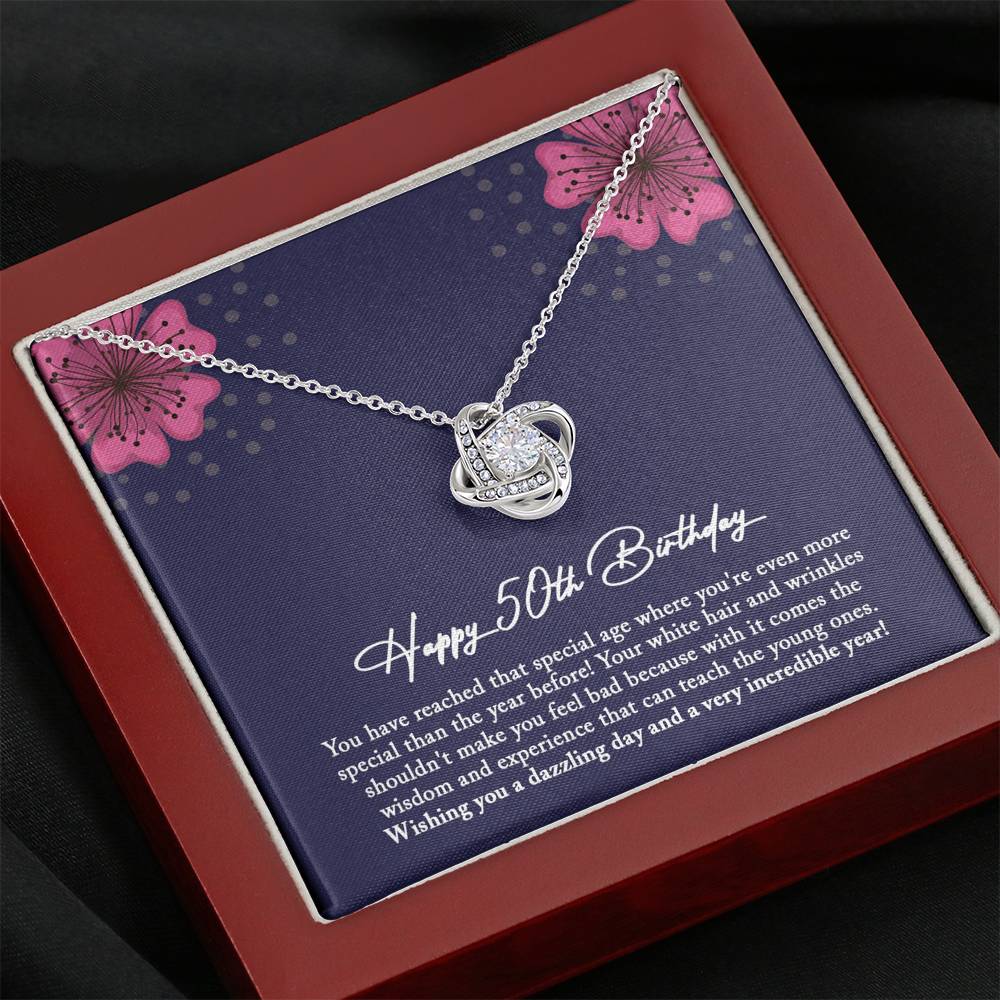 50th Birthday Gift for Women,  50th Birthday Gift for Women Jewelry, Gift For 50th Birthday Woman