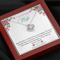 To My Wife Necklace, I Love You Forever And Always, Anniversary Gift For Wife, Gift For Wife Birthday