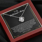 Girlfriend Mom Necklace, Girlfriend Mom's Gift, Gift for Girlfriend's Mother