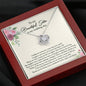 Sister of the Bride Gift Necklace, Sister of the Bride Gift, Sister Wedding Gift - Love Knot