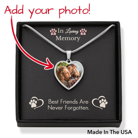 Pet Memorial Necklace, Pet Loss Gifts, Cat Loss Gift, Dog Loss Gift, Pet Bereavement Gift, Pet Sympathy Gift, Pet Loss Jewelry