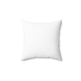 Curious Kitten Spun Polyester Square Pillow