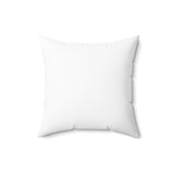 Curious Kitten Spun Polyester Square Pillow