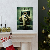 The Catrix Wall Print, Movie Poster, Premium Matte Vertical Posters Unframed