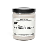 Best Flame Forever, Funny Gift Best Friend Gift, Funny Candles, Gifts for Her, Coworker Gift, Christmas Gift, Scented Soy Candle, 9oz