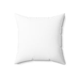 Curious Kitten Spun Polyester Square Pillow