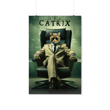 The Catrix Wall Print, Movie Poster, Premium Matte Vertical Posters Unframed