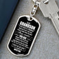 To My Grandson Keychain, Gifts For Grandson From Grandma, Birthday Gift, Christmas Gift, Graduation Gift For Grandson, From Grandpa