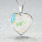 Where We First Met Map, Location Map Heart Necklace, Custom Anniversary Gift for Her, Valentines Day Gifts