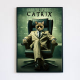 The Catrix Wall Print, Movie Poster, Premium Matte Vertical Posters Unframed