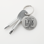 Funny Dad Gift – “I Fix Stuff and Know Things” Screwdriver Keychain for Dad, Father's Day, Christmas & Birthday Gift for Dad
