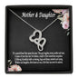 Mother Daughter Necklace, Mother Daughter Gift Necklace, Mother's Day Gift, Daughter Gift, Mother Daughter Heart Necklace