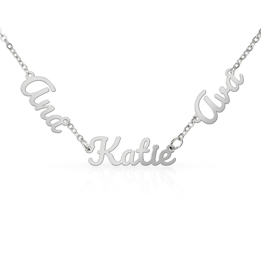 Personalized Multi Name Necklace for Mom, Custom Children Names Necklace, Mother’s Day Gift, Family Necklace