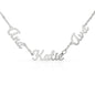 Personalized Multi Name Necklace for Mom, Custom Children Names Necklace, Mother’s Day Gift, Family Necklace