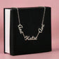 Personalized Multi Name Necklace for Mom, Custom Children Names Necklace, Mother’s Day Gift, Family Necklace