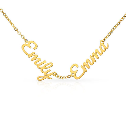 Personalized Multi Name Necklace for Mom, Custom Children Names Necklace, Mother’s Day Gift, Family Necklace
