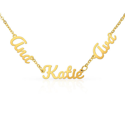 Personalized Multi Name Necklace for Mom, Custom Children Names Necklace, Mother’s Day Gift, Family Necklace