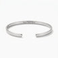 Christmas Gift for Daughter from Mom – Custom Engraved Cuff Bracelet