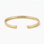 Christmas Gift for Daughter from Mom – Custom Engraved Cuff Bracelet