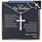 Big Brother Gift from Sister, Big Brother Birthday Gift, Older Brother Gift - Ball Chain