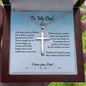 Gift for Dad from Daughter, Dad Gift from Son, Birthday Gift for Dad, Father's Day Gift for Dad - Ball Chain