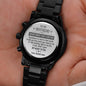 Boyfriend Engraved Watch, Anniversary Gift for Boyfriend, Boyfriend Birthday Gift, Romantic Valentine's Day Gift for Him, Christmas Gifts