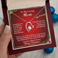 Christmas Gift for Mom – Heart Necklace, I Will Always Be Your Little One