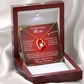 Christmas Gift for Mom – Heart Necklace, I Will Always Be Your Little One