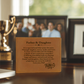 Father & Daughter Leather Wallet – Meaningful Father's Day Gift for Dad from Daughter
