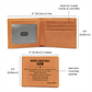 Christmas Gift for Son – Personalized Leather Wallet, Inspirational Gift from Mom or Dad