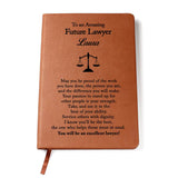 Law Student Gift, Future Lawyer Gift, Law School Graduation Gift, Law School Gift, Lawyer Graduation, Personalized Journal Gift