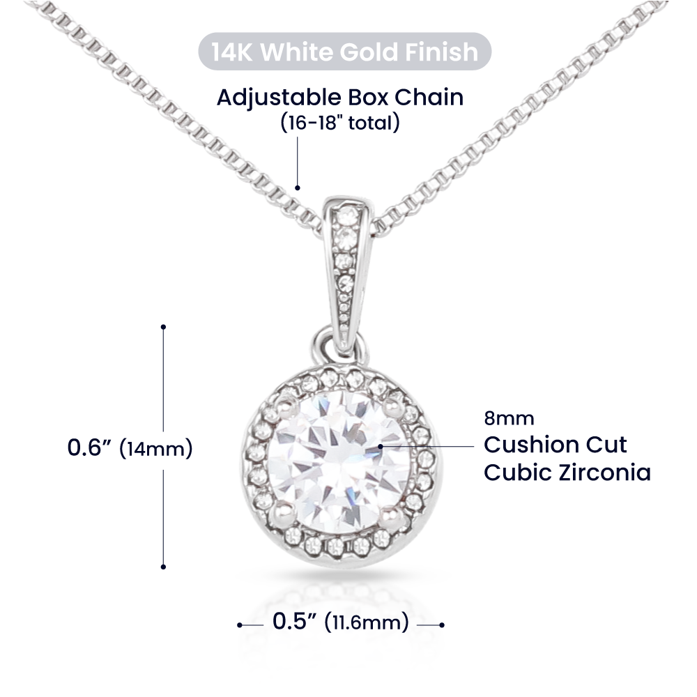 Bride Gift from Sister, Little Sister Wedding Day Gift, Big Sister to Bride Necklace, Sister to Bride Gift, Bride Necklace Gift from Sister