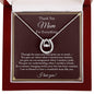 Mom Necklace, Thank You Mom For Everything, Mom Birthday Gift from Daughter, Mom Gift from Son, Christmas Gifts for Mom