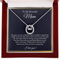 To My Beautiful Mom Necklace, Christmas Gift From Daughter, Mom Necklace, Mom Gift from Son, Mother's Day Necklace