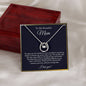 To My Beautiful Mom Necklace, Christmas Gift From Daughter, Mom Necklace, Mom Gift from Son, Mother's Day Necklace