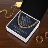 Cuban Chain Graduation Gifts for Him - Customized 04