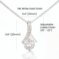 Sister Wedding Gift from Bride, Sister of the Bride Necklace, Sister Wedding Gift, Thank you Gift to Sister Maid of Honor, Matron of Honor