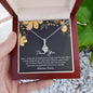 Thank You Gift Necklace, Thank You Gift for Her, Thank You Gift, Thank You From The Bottom Of My Heart, Thank You Keepsake