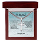 To My Dad Gift from Daughter, Dad Gifts, Dad Birthday Gift from Son, Dad Gift Ideas, Father's Day Gift (Cuban Chain)