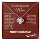 Christmas Gift for Mom – Love Knot Necklace, Meaningful Jewelry Gift for Mom