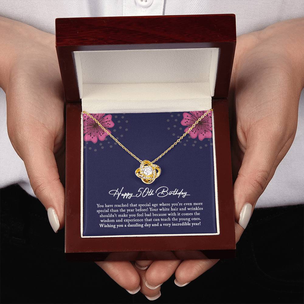 50th Birthday Gift for Mom, 50th Birthday Gift for Sister, 50th Birthday Gift for Her, Jewelry Gift For 50th Birthday Woman