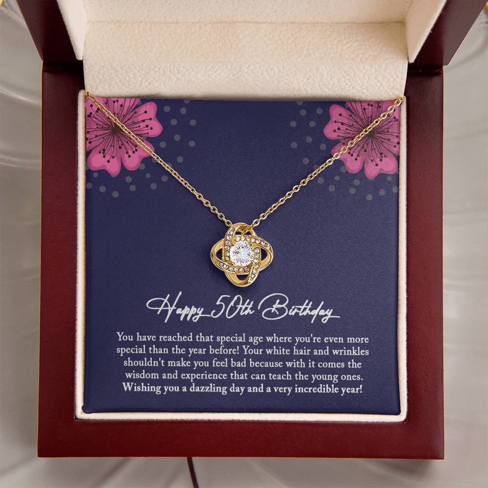 50th Birthday Gift for Mom, 50th Birthday Gift for Sister, 50th Birthday Gift for Her, Jewelry Gift For 50th Birthday Woman