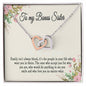 Bonus Sister Gift, Sister In Law Wedding Gift, Sister of the Groom, Future Sister In Law Gift, Bridesmaid Thank You Gift