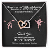 Dance Teacher Gift, Dance Recital Gift, Gift for Ballet Teacher
