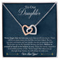 To Our Daughter Necklace, Christmas Gift for Daughter from Mom and Dad, Daughter Gift from Mom and Dad, Daughter Necklace