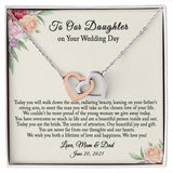 Wedding Gift for Daughter from Parents, Bride Wedding Day Gift from Parents