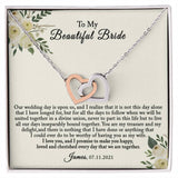 Gift for Bride From Groom on Wedding Day, Personalized Gift for Bride, Wedding Gift Bride, Wife Wedding Gift
